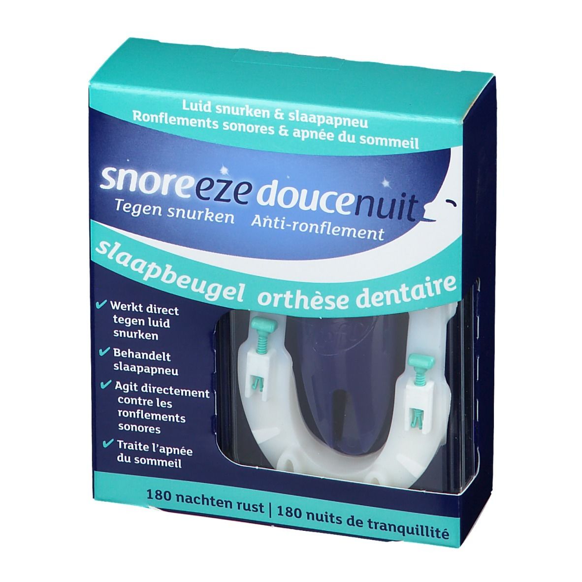 Snoreeze Doucenuit Orthèse dentaire anti-ronflement