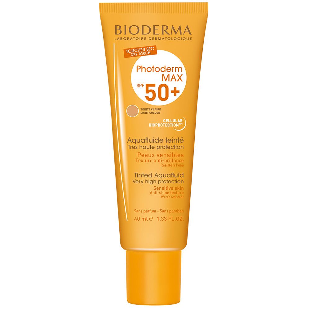 Bioderma Photoderm MAX Aquafluide teinte claire SPF 50+