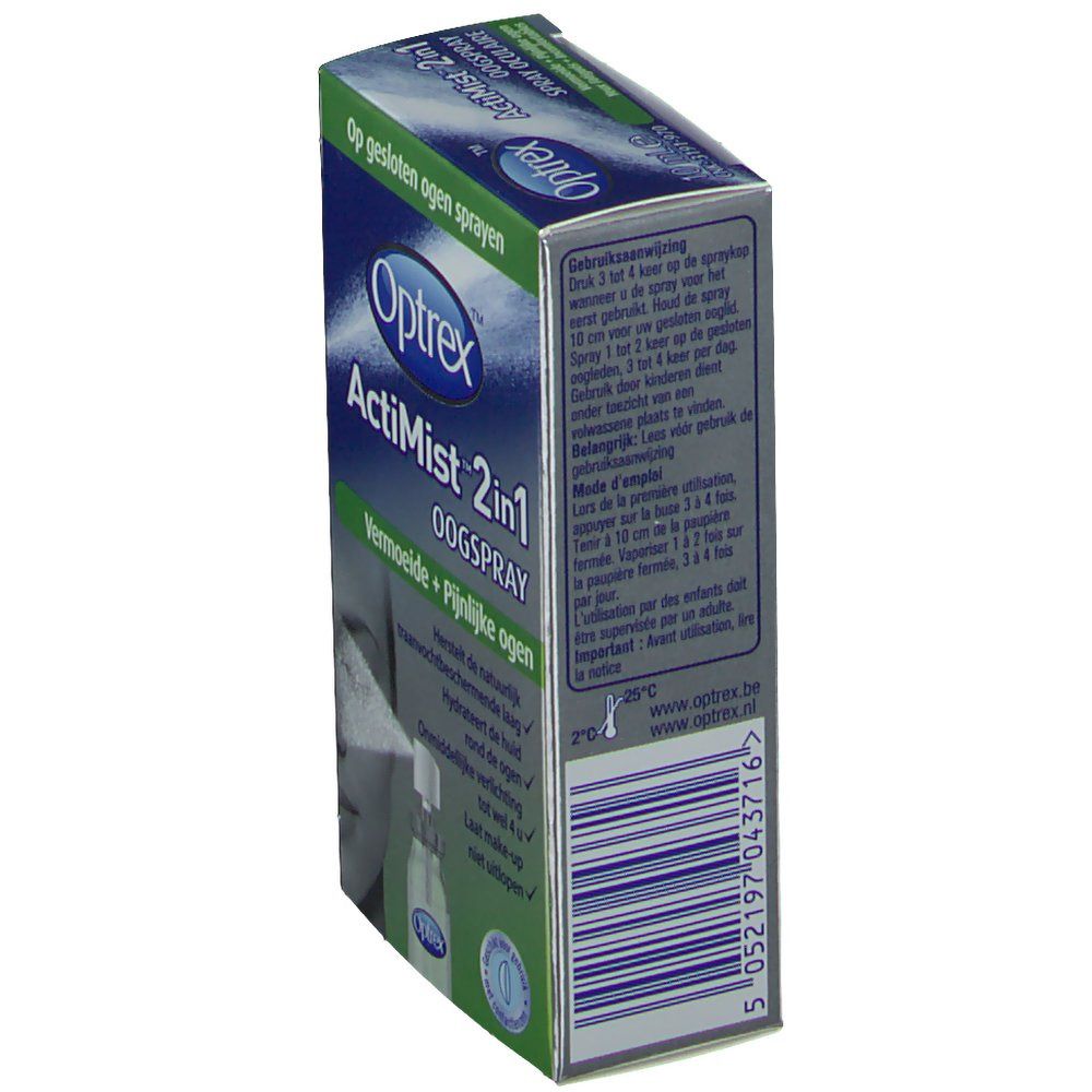 Optrex ActiMist 2in1 Spray oculaire Yeux fatigués + inconfortables