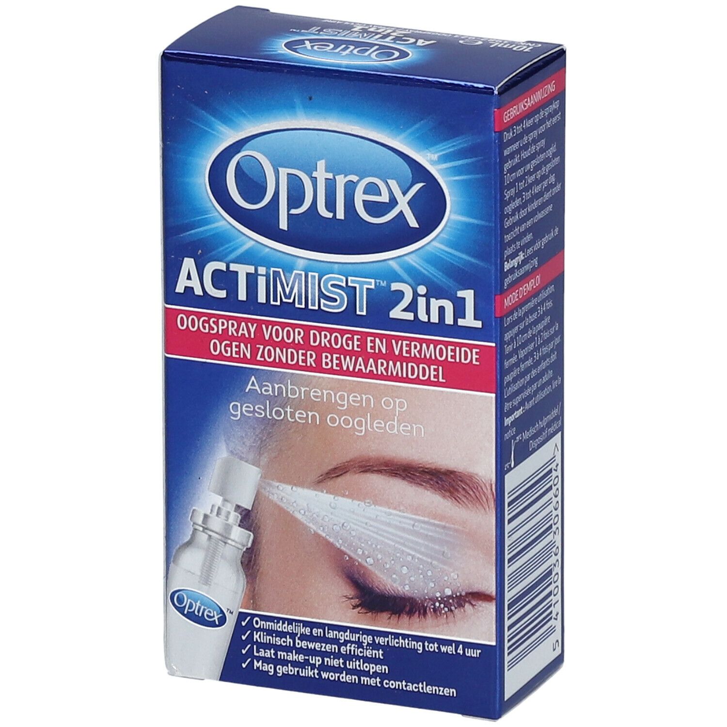 Optrex™ ActiMist™ 2in1 Yeux Secs + Irrités