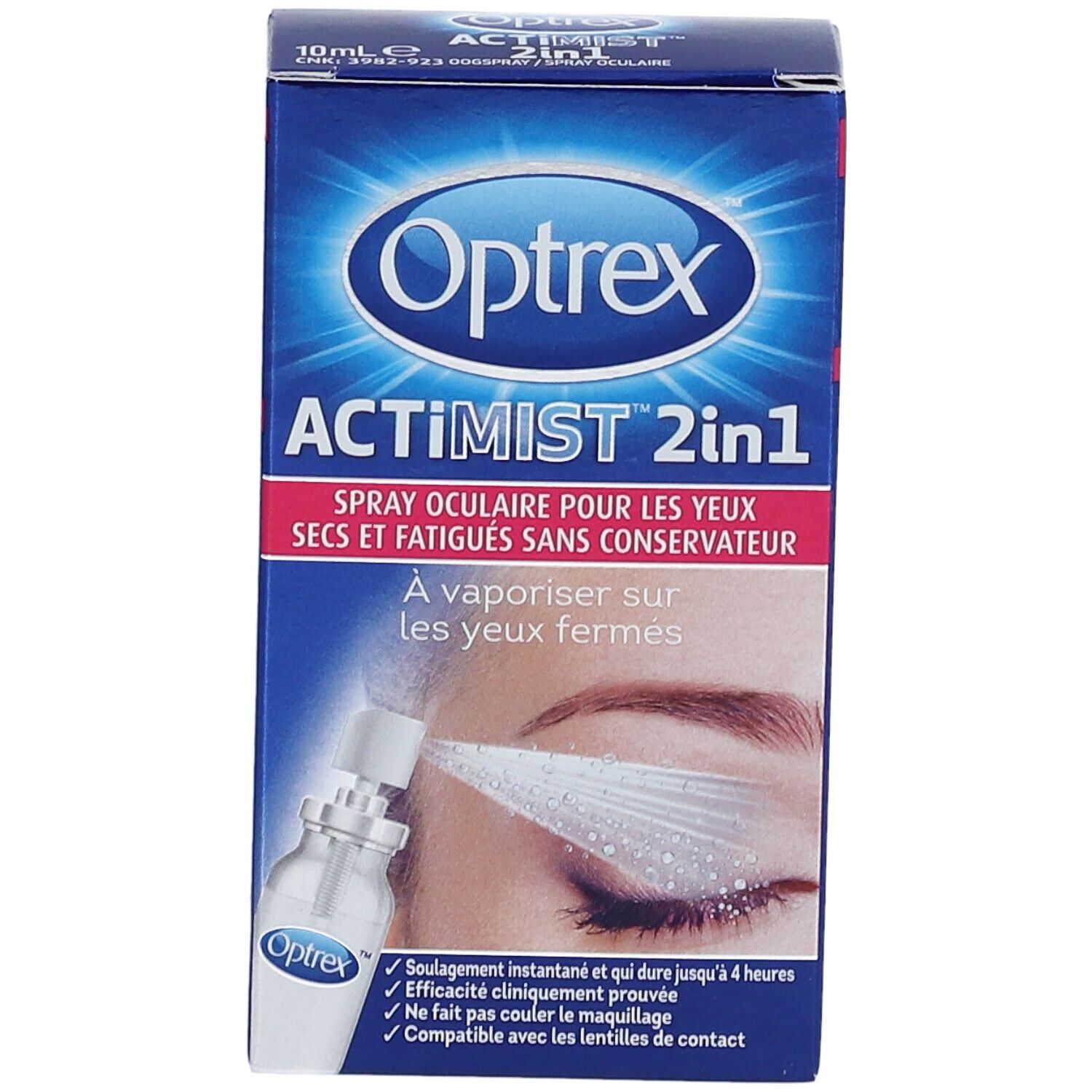 Optrex™ ActiMist™ 2in1 Yeux Secs + Irrités