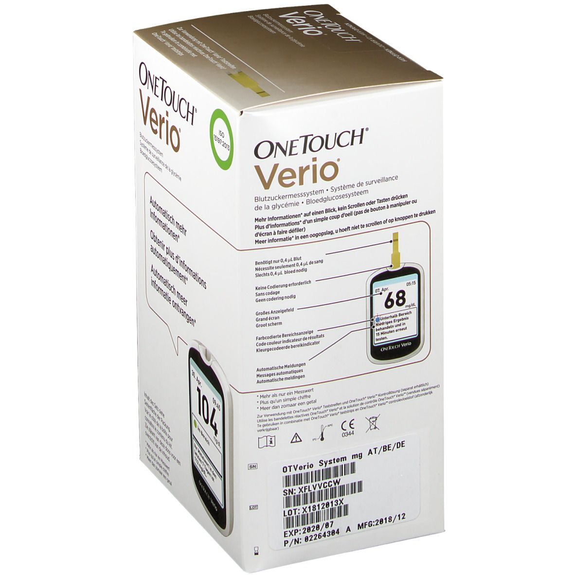 OneTouch® Verio® mg/dl