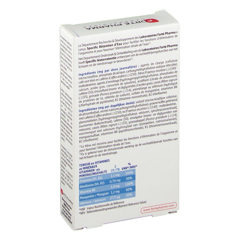 Forté Pharma Specific Rétention d'Eau