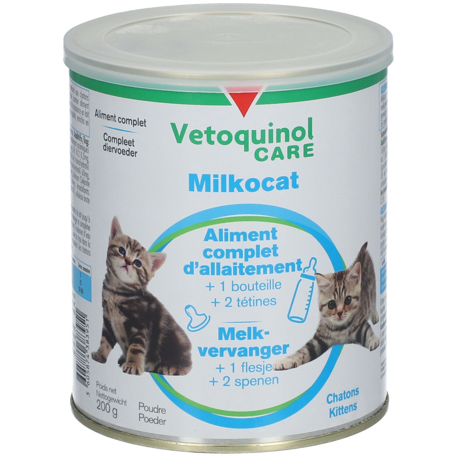 Vétoquinol Care Milkocat Poudre pour chatons
