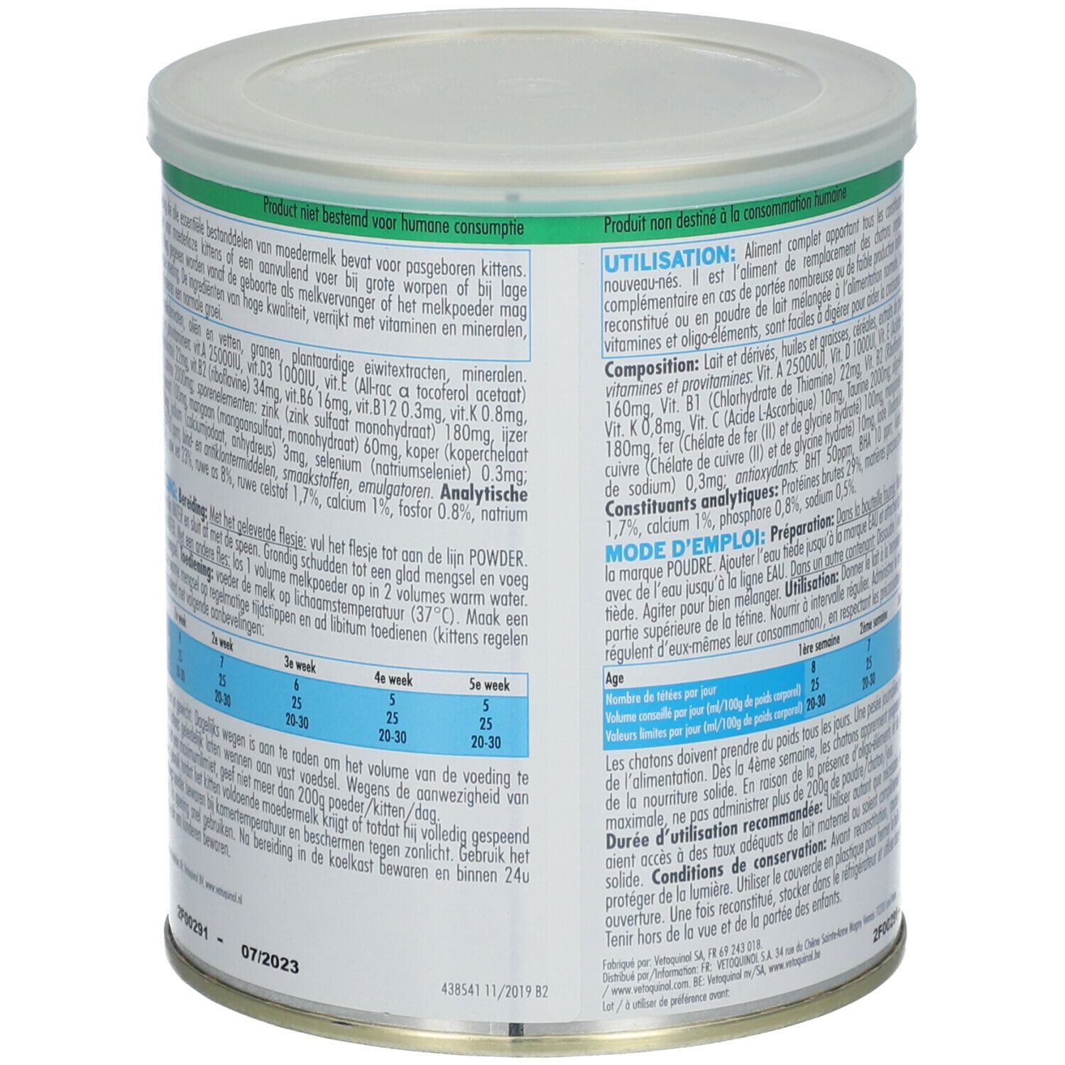 Vétoquinol Care Milkocat Poudre pour chatons