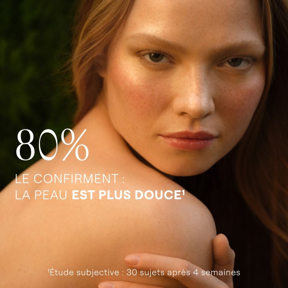 Collage de personnes appliquant Weleda Skin Food sur le visage, les mains et les genoux.