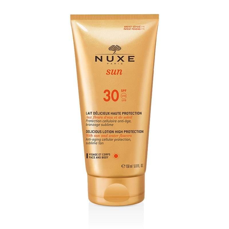 Nuxe Sun Lait délicieux visage et corps SPF30