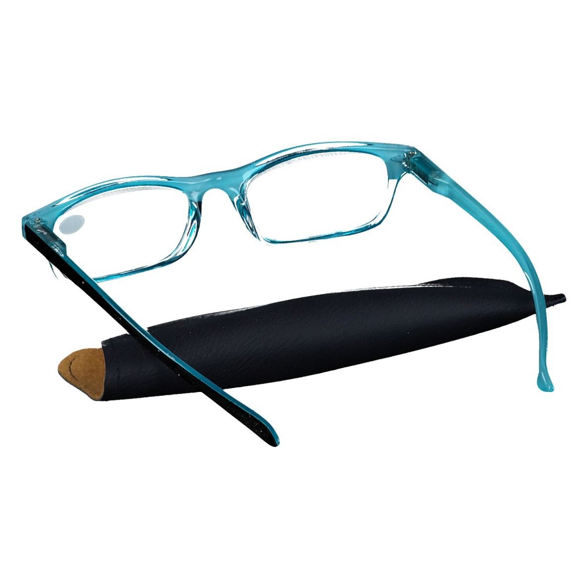 PharmaGLASSES® Lunettes de lecture Bleu +4.00