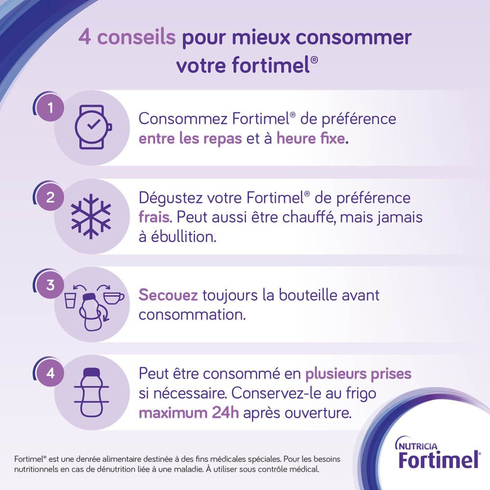 Fortimel® Compact Protein Pêche