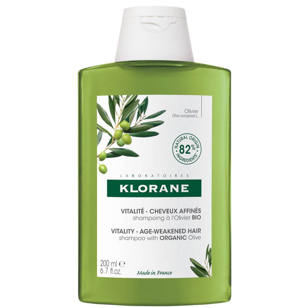 Klorane Épaisseur & Vitalité Shampooing à l'extrait essentiel d'Olivier