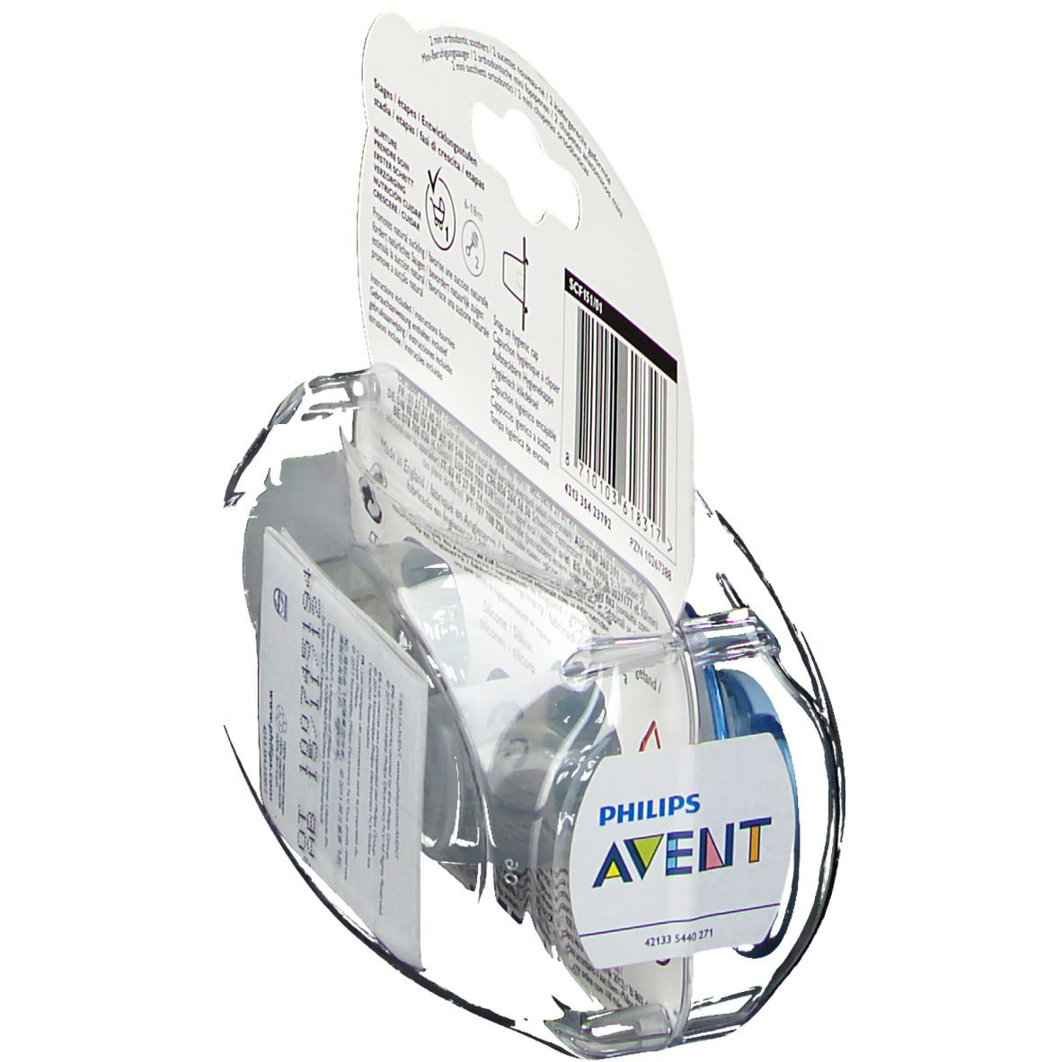Avent Tétine Mini Boys 0-2m Duopack