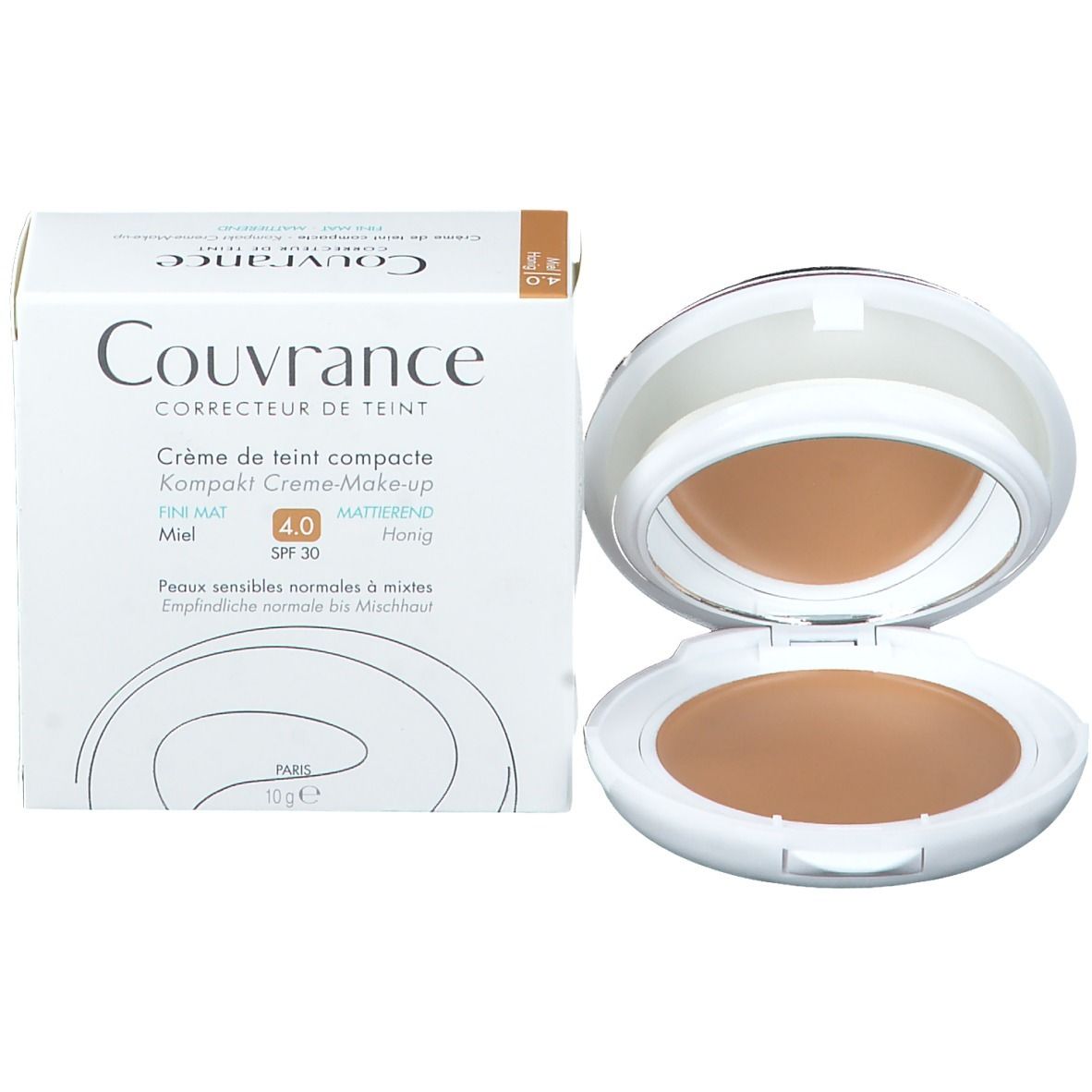 Avène Couvrance Crème de Teint Compact 04 Miel SPF30
