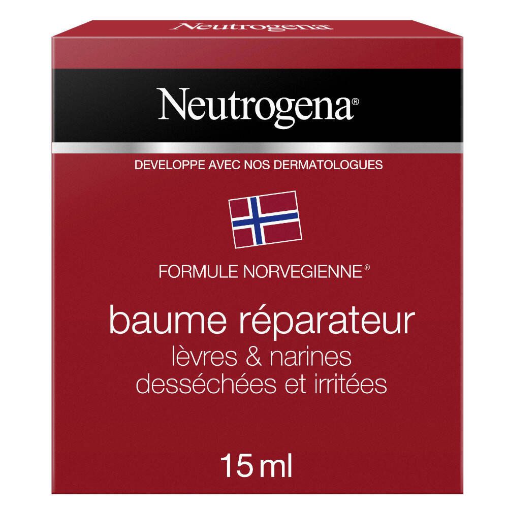 Neutrogena® Formule Norvégienne® Baume Réparateur Lèvres & Narines Pot 15 ml