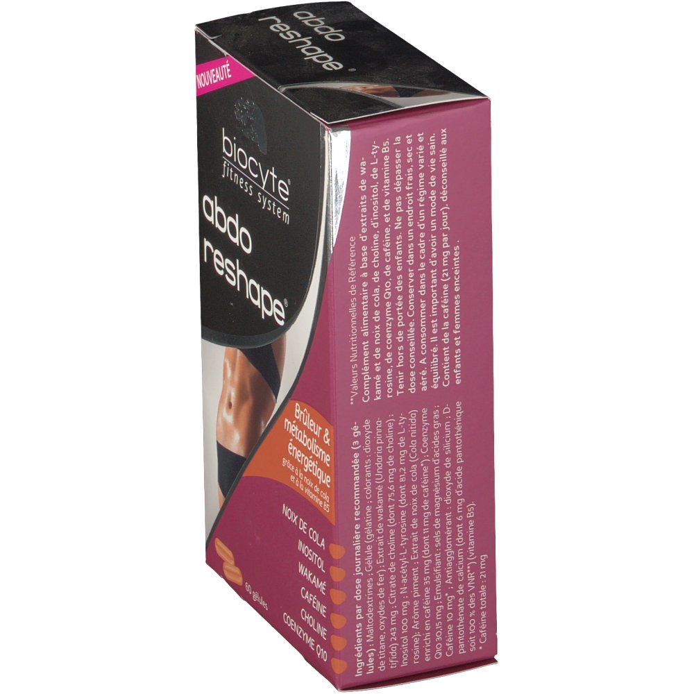 biocyte® abdo reshape® Brûleur & métabolisme énergétique