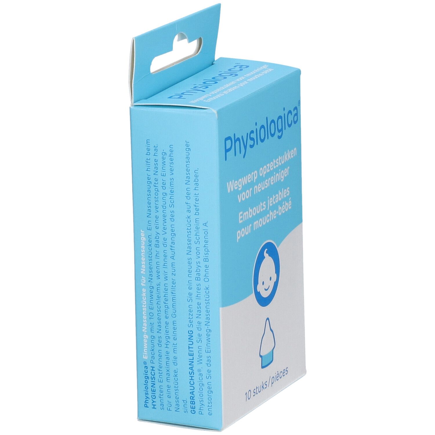 Physiologica Embouts Jetables pour Mouche-Bébé