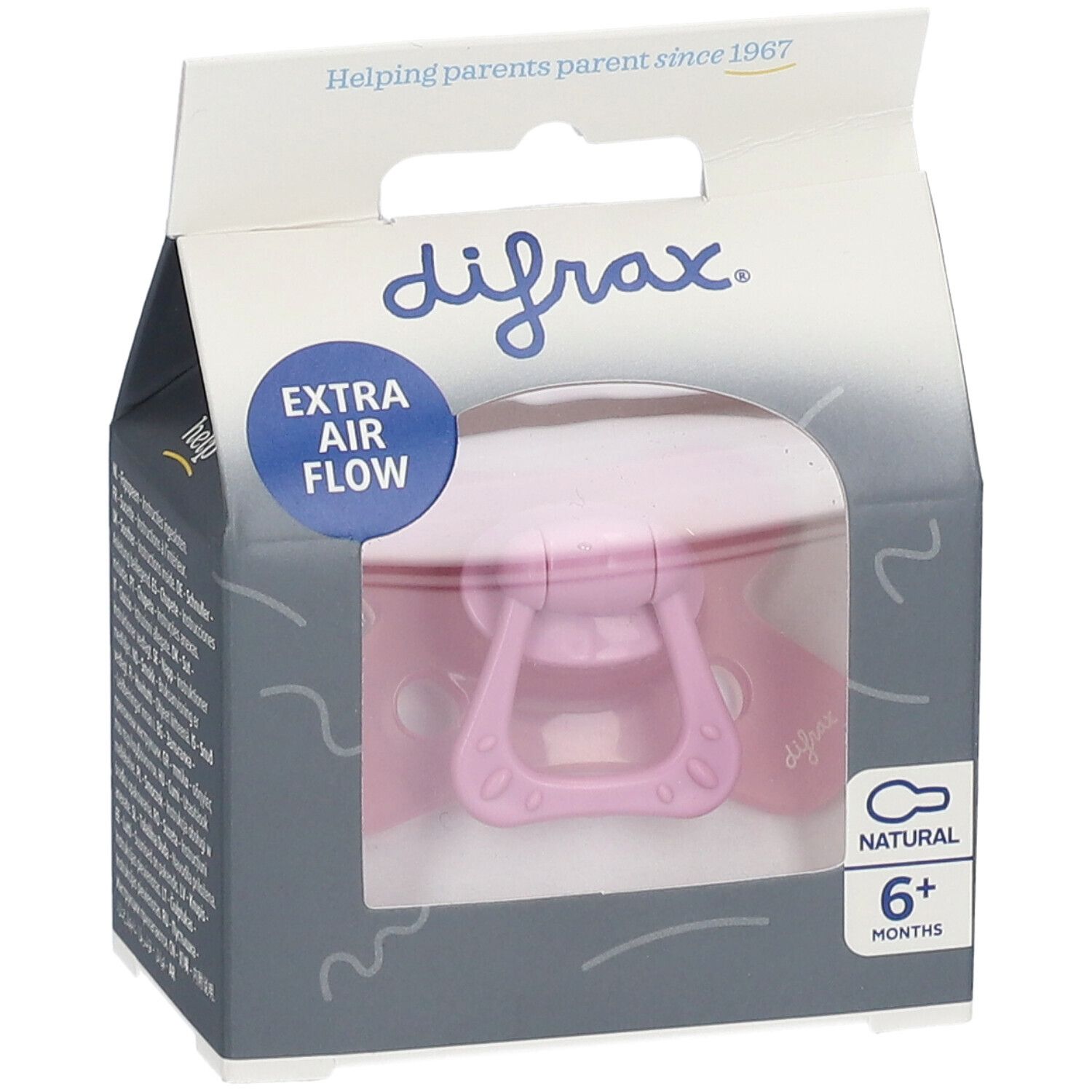 Difrax® Sucette Natural édition spéciale 6+ mois