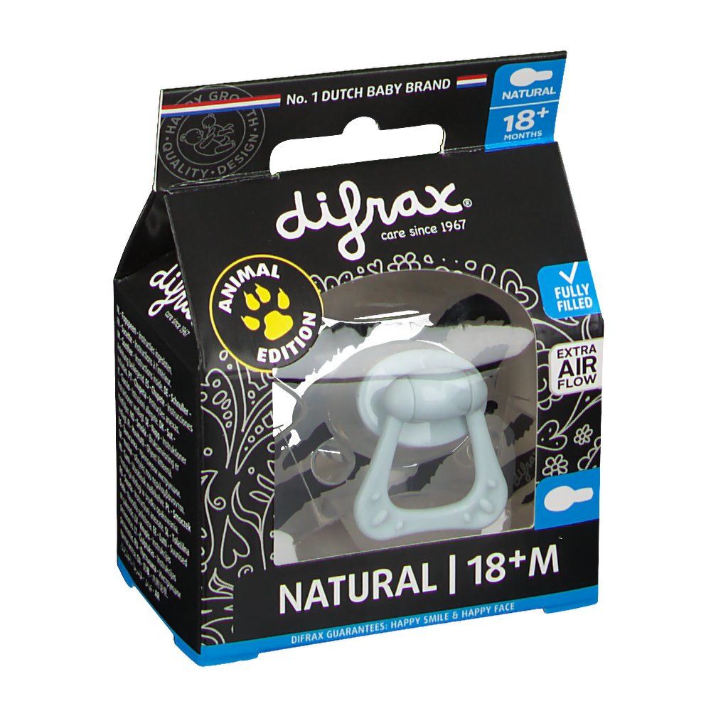 Difrax® Tétine Natural Edition spéciale 18 mois+