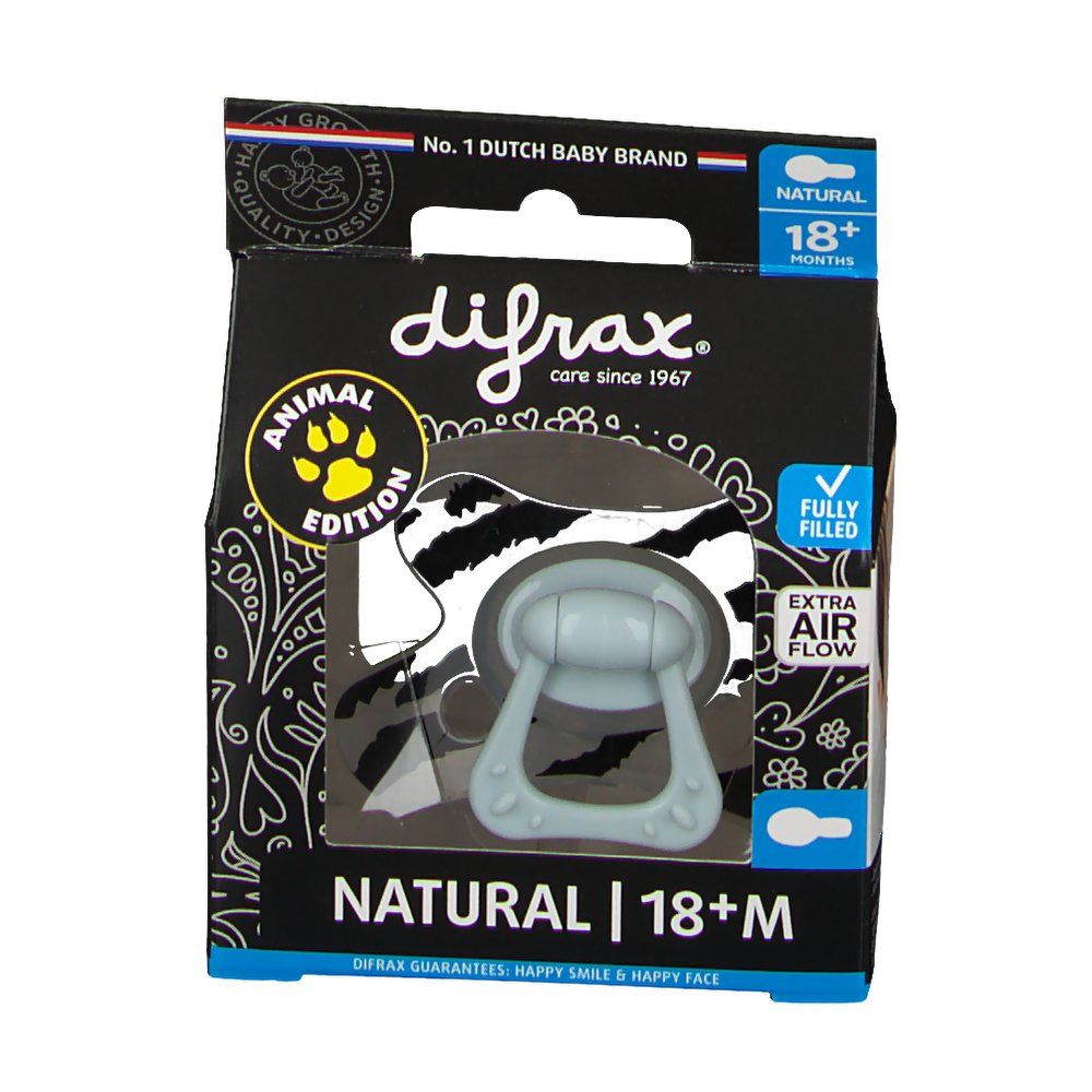 Difrax® Tétine Natural Edition spéciale 18 mois+