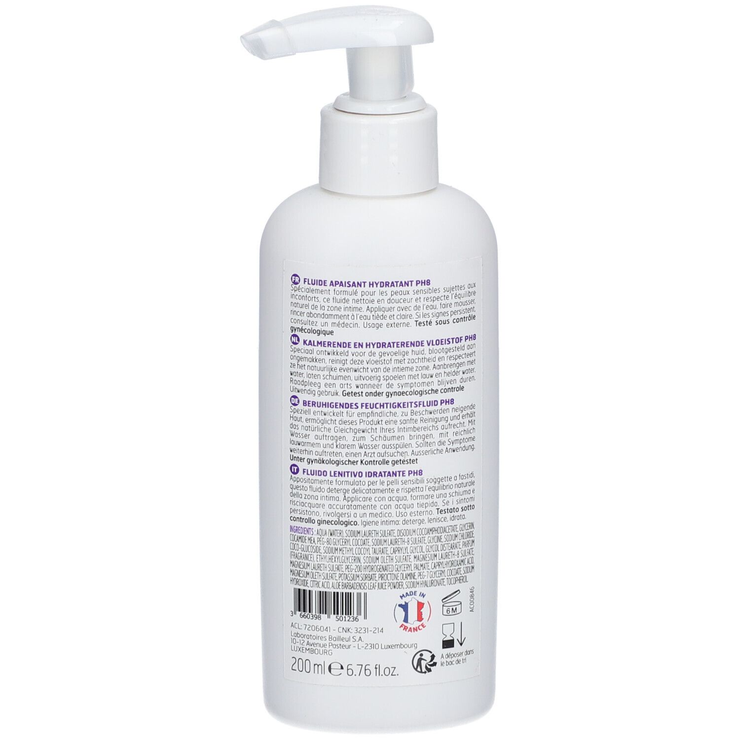 Femilyane Fluide Apaisant Hydratant pH8