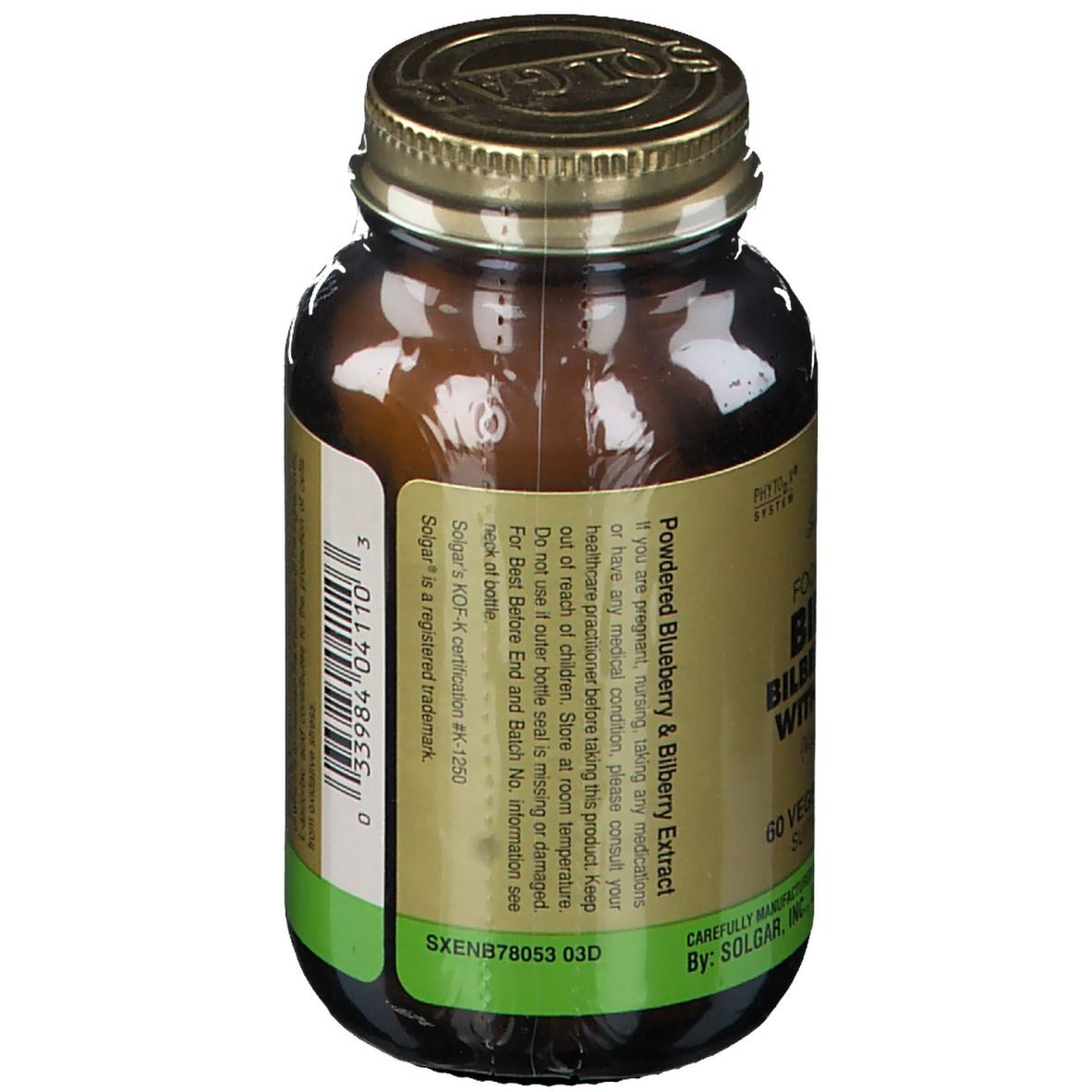 Solgar Bilberry Berry Extract 60 pc(s) Redcare Pharmacie