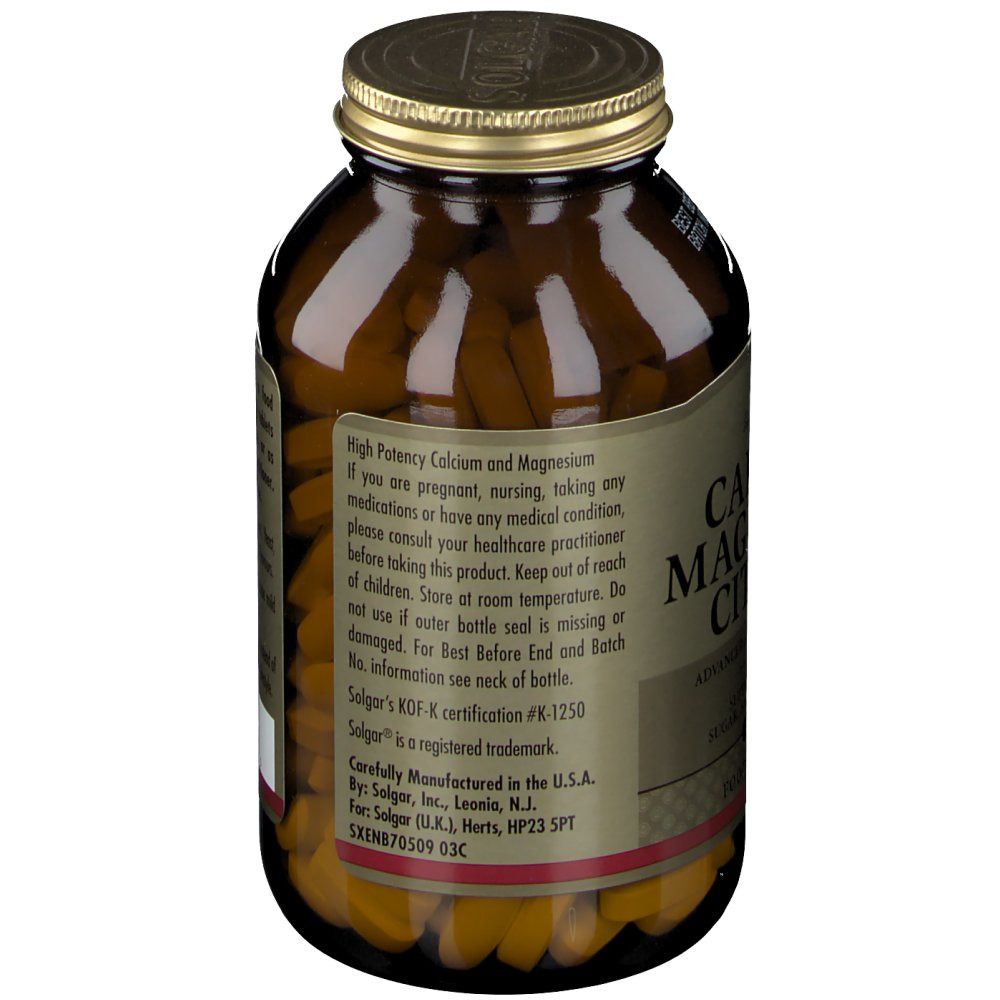 SOLGAR Calcium Magnesium Citrate