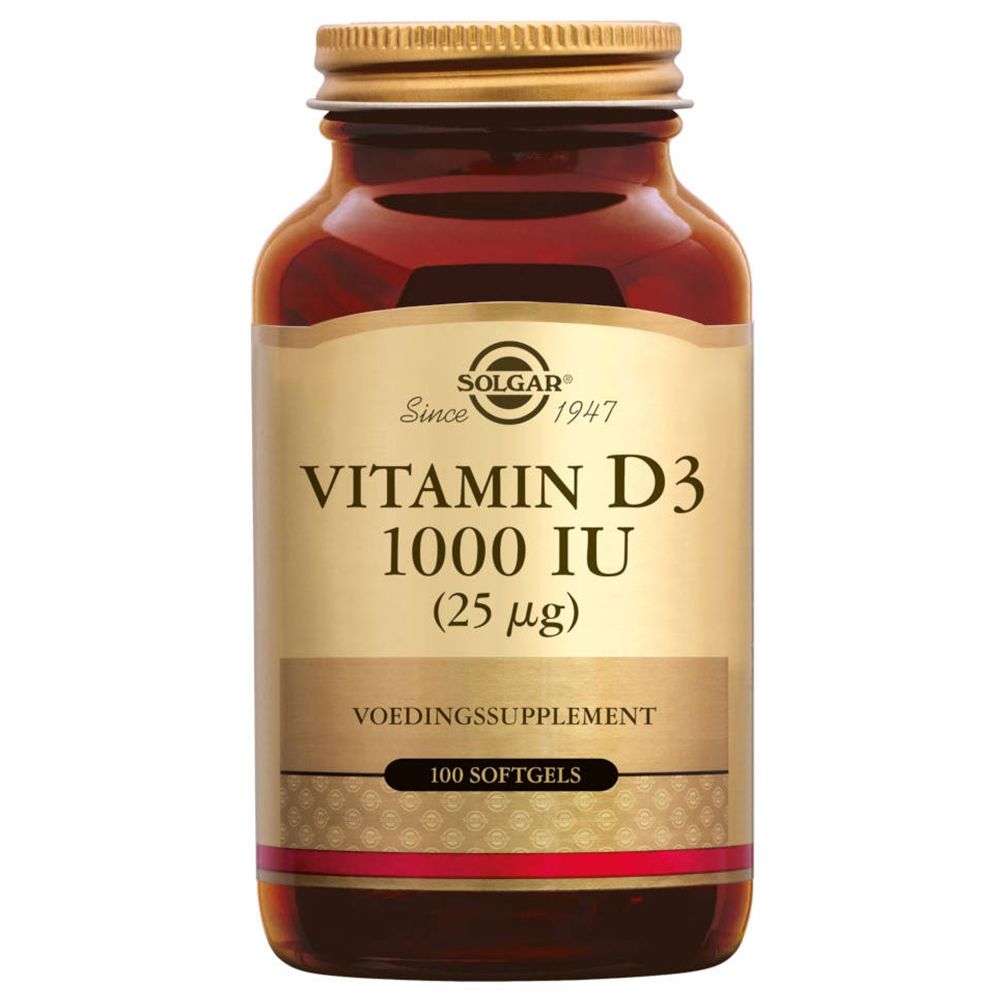 Solgar® Vitamin D-3 25 µg/1000 IU