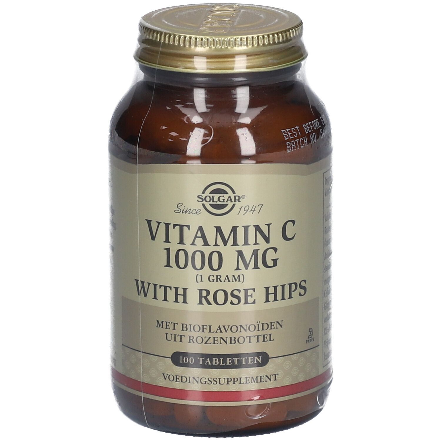 Rose Hips + Vitamin C with rose hip Solgar C 180 Units main image 1