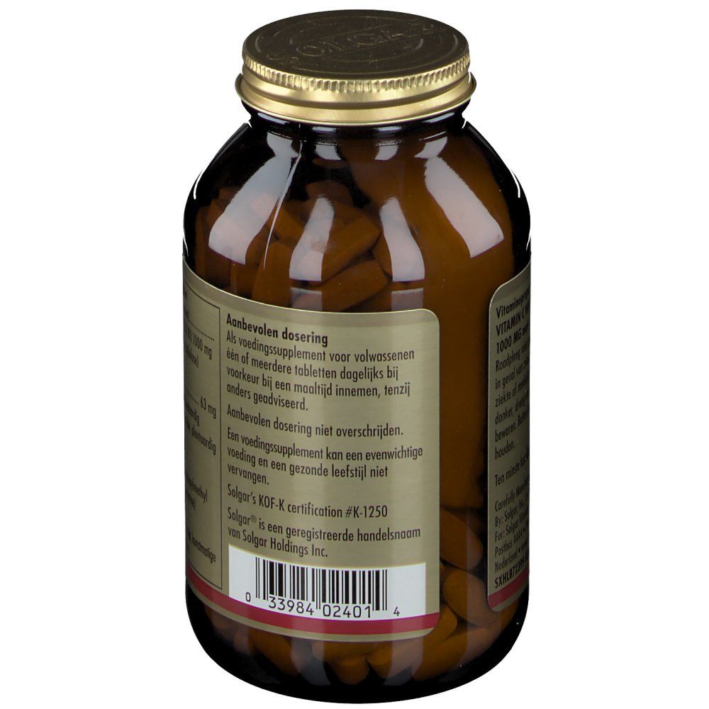 Solgar Vitamine C avec Cynorrhodons 1000 mg