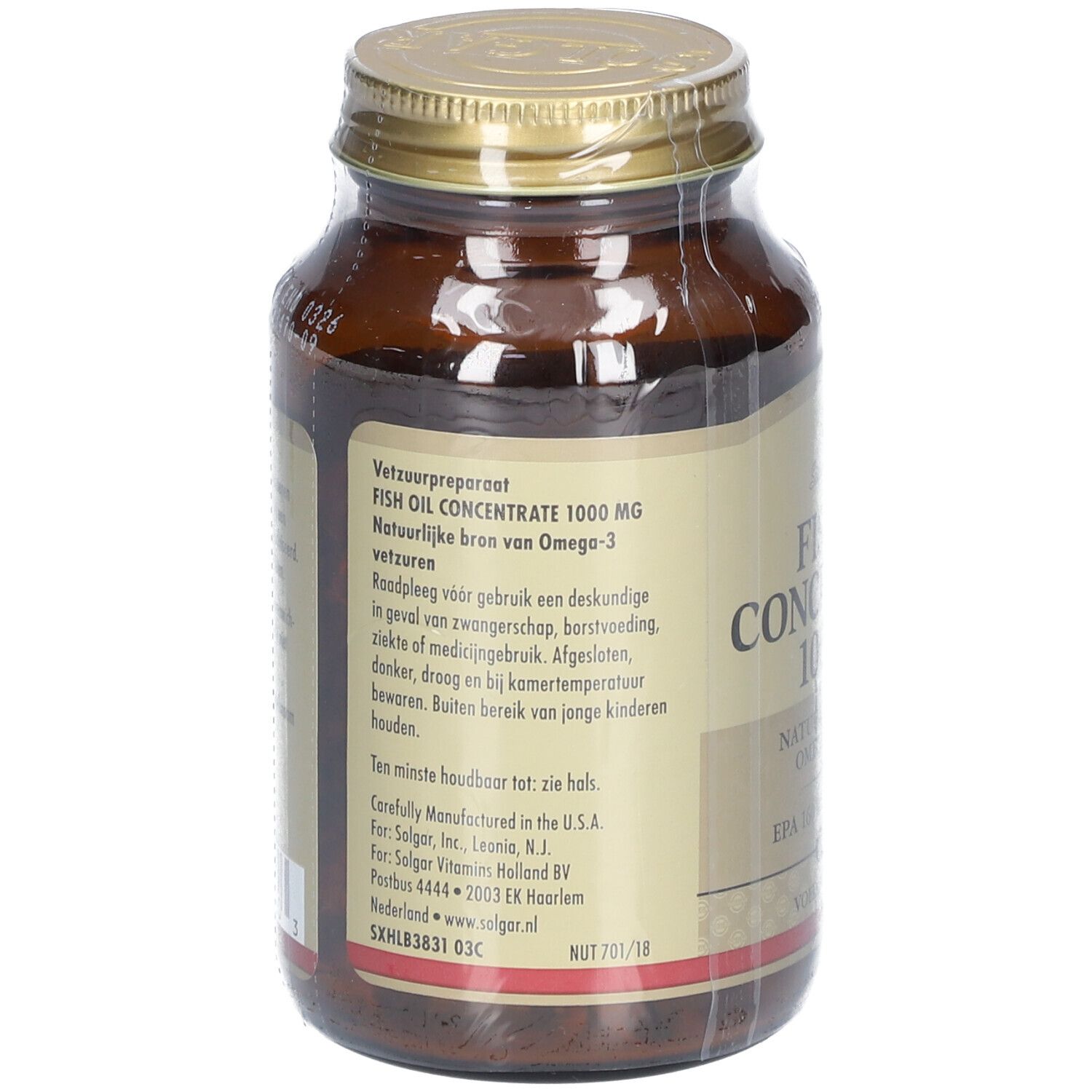 Solgar Fish Oil Concentrate 1000 mg 60 pc(s) Redcare Pharmacie