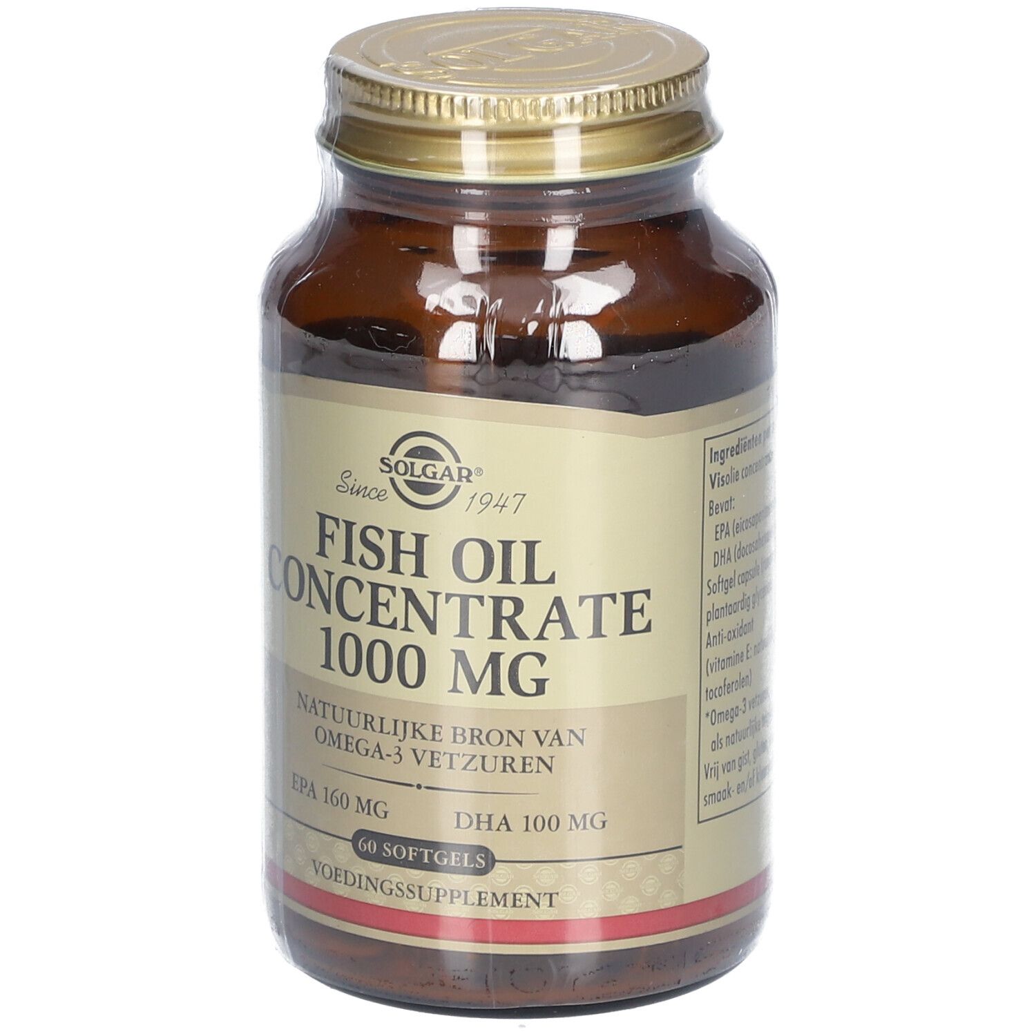 Solgar Fish Oil Concentrate 1000 mg 60 pc(s) Redcare Pharmacie