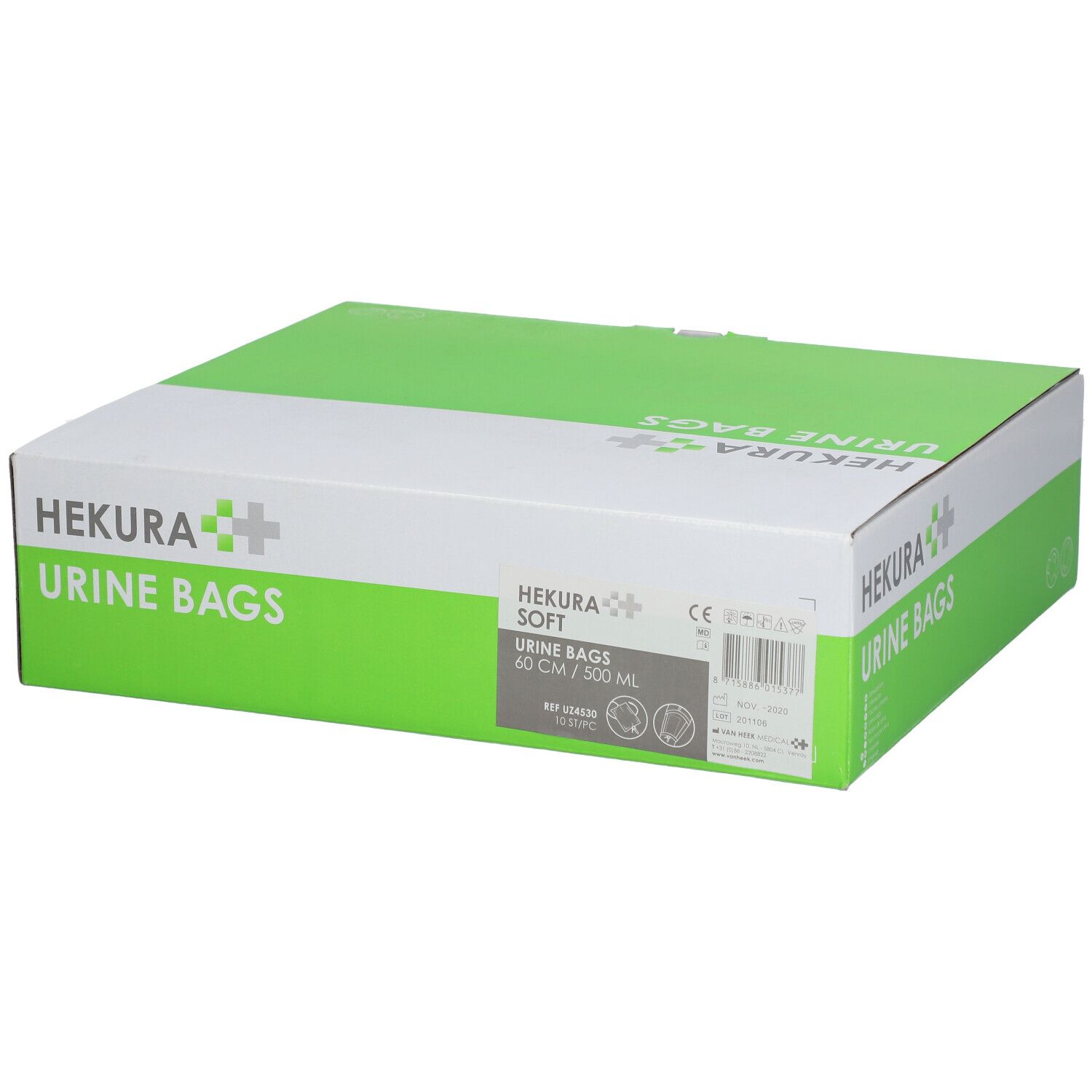 HEKURA Poche Urinaires 500 ml 60 cm