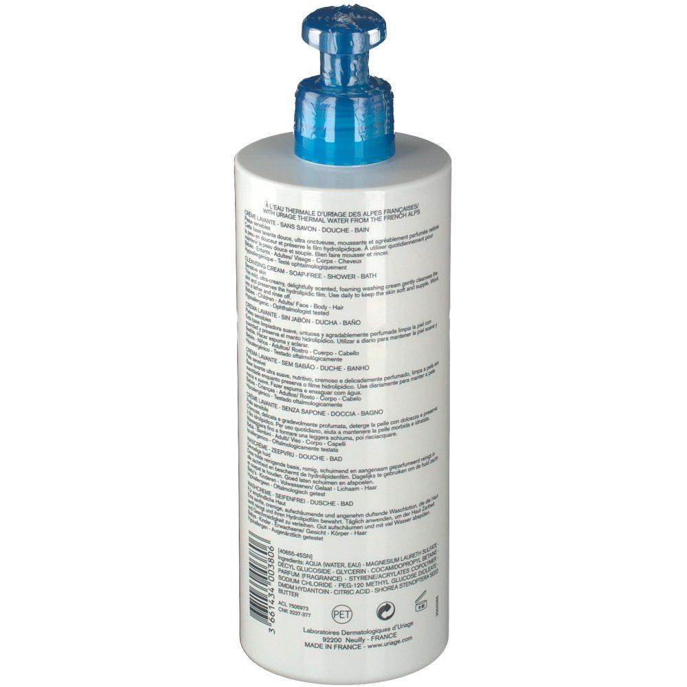 URIAGE Crème lavante sans savon