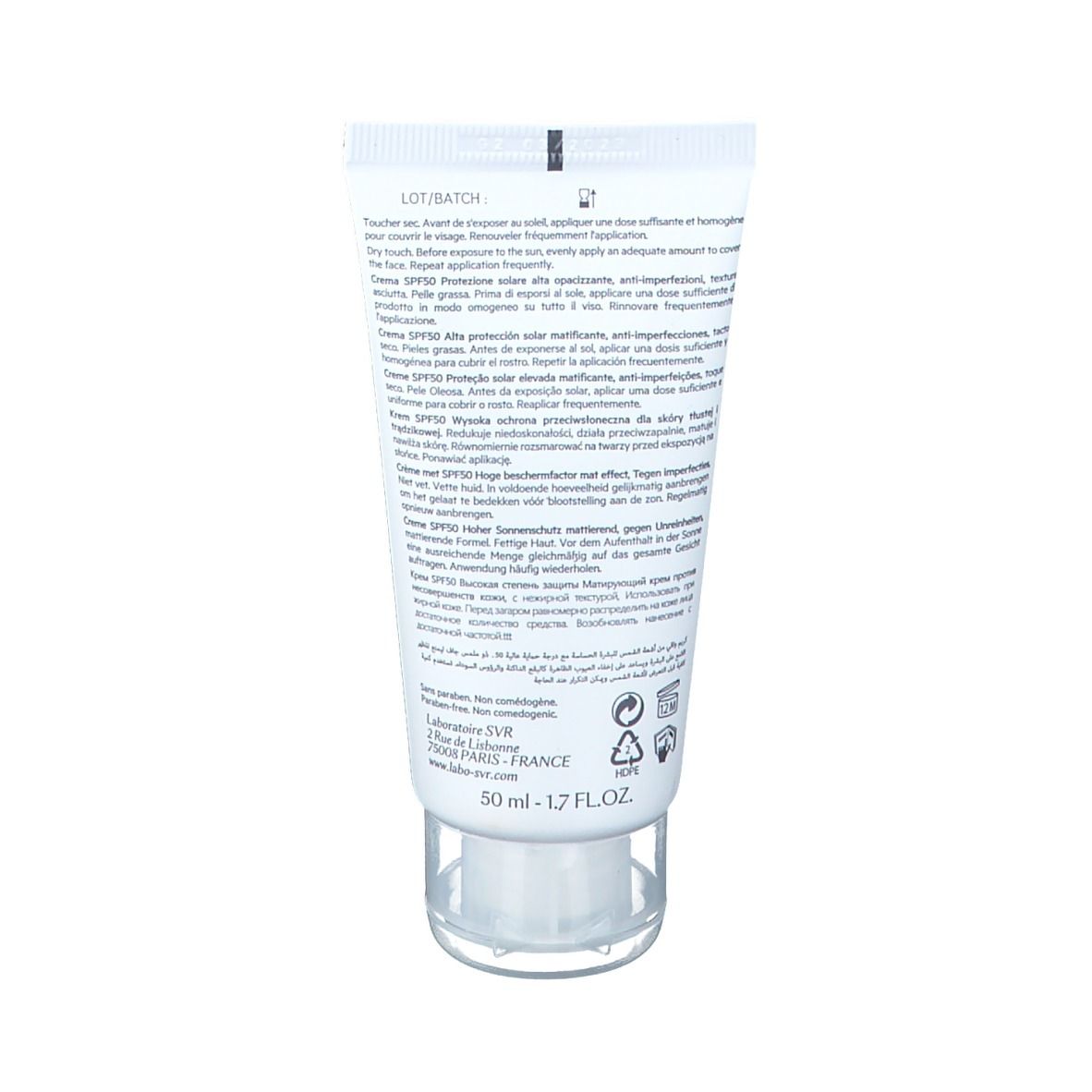 SVR Sebiaclear Crème SPF50