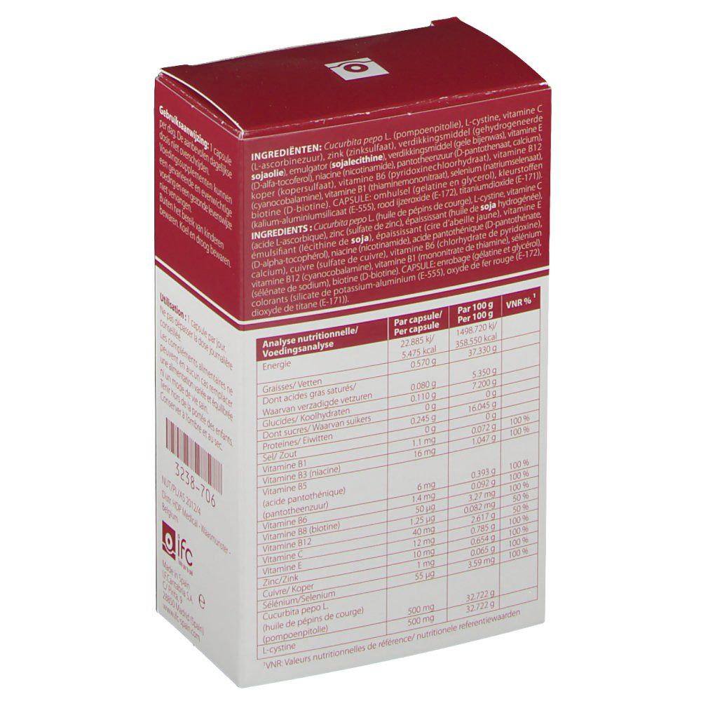 Iraltone AGA Concentré nutritionnel antichute