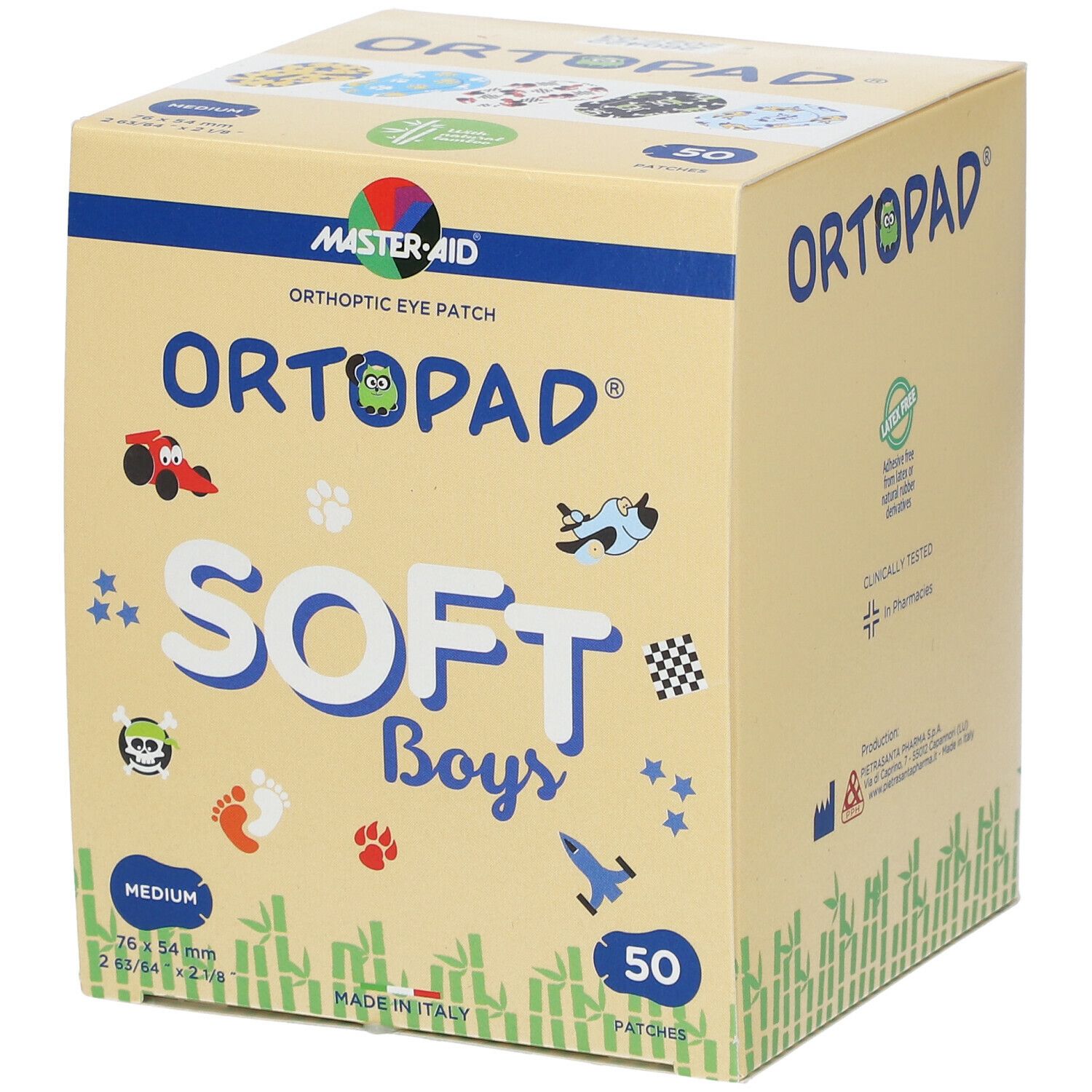 Ortopad® SOFT Boys Medium 76 x 54 mm