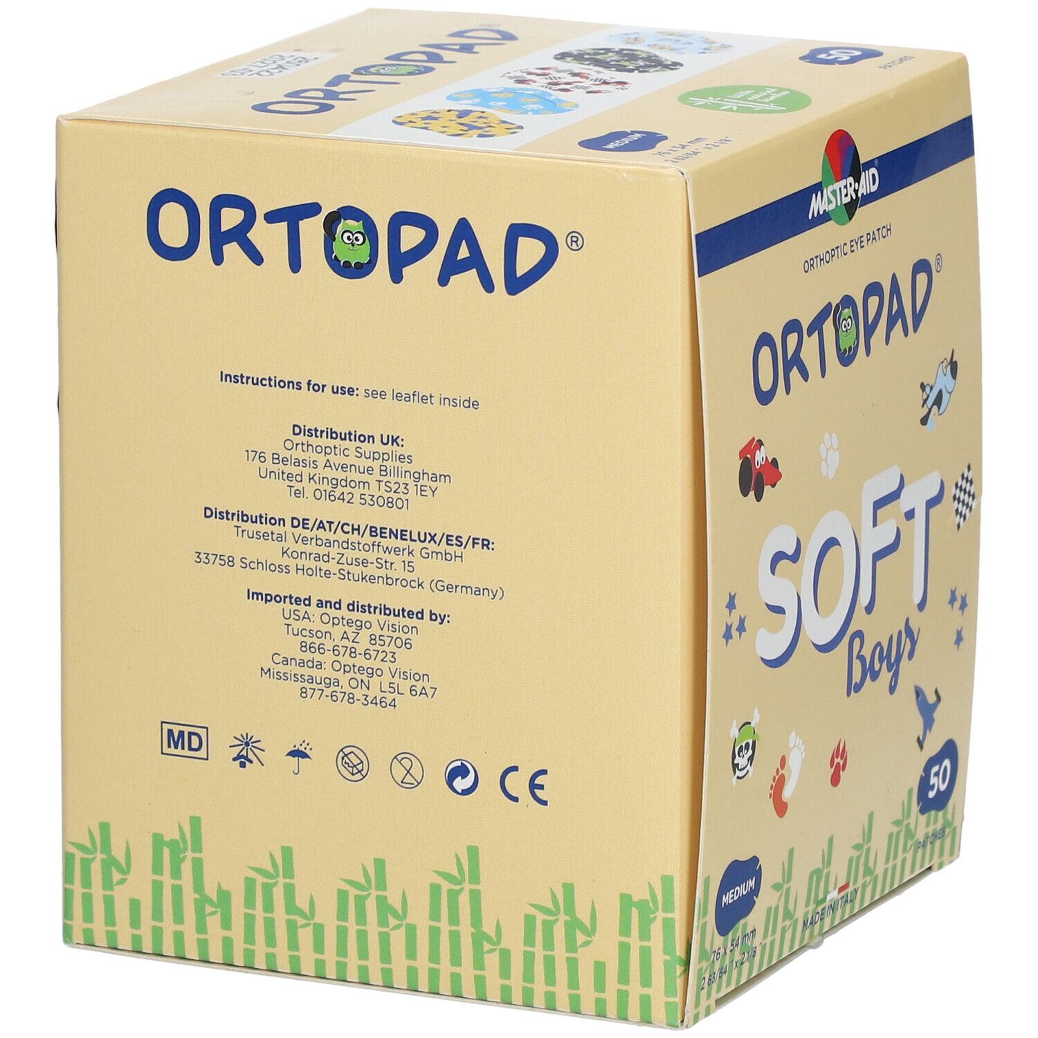 Ortopad® SOFT Boys Medium 76 x 54 mm