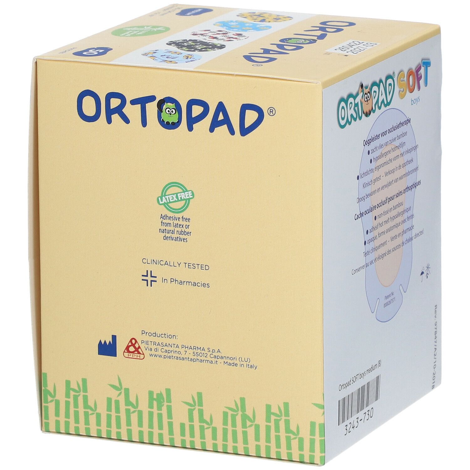 Ortopad® SOFT Boys Medium 76 x 54 mm