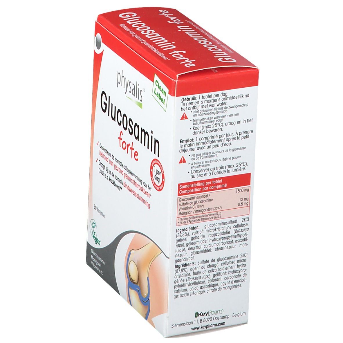 Keypharma Glucosamin Forte 1500 mg