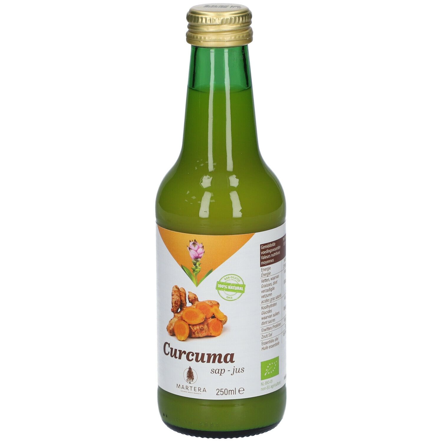 Martera Jus de Curcuma Biologique
