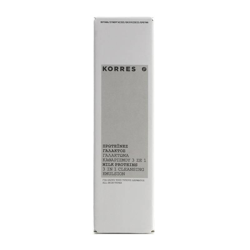 KORRES® Lotion Nettoyante Protéines de Lait 3-en-1