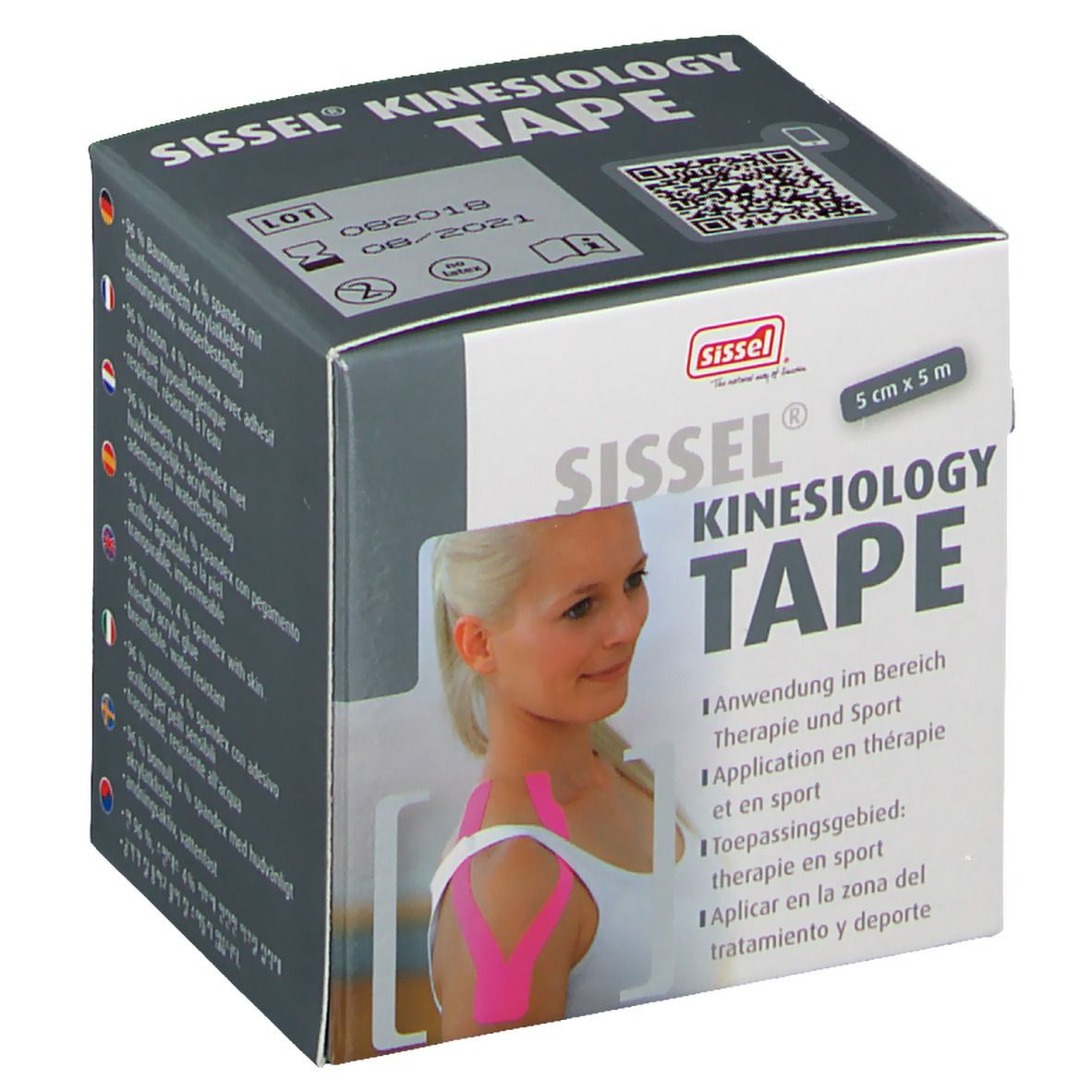 Sissel® Kinesiology Tape Bleu 5 cm x 5 m