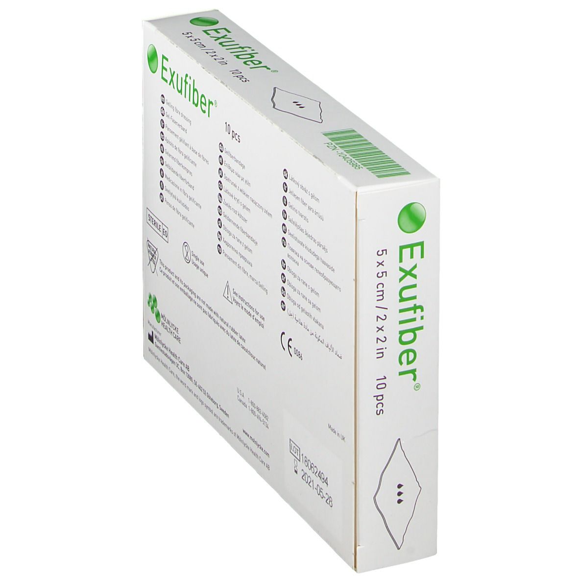 Exufiber® 5 x 5 cm