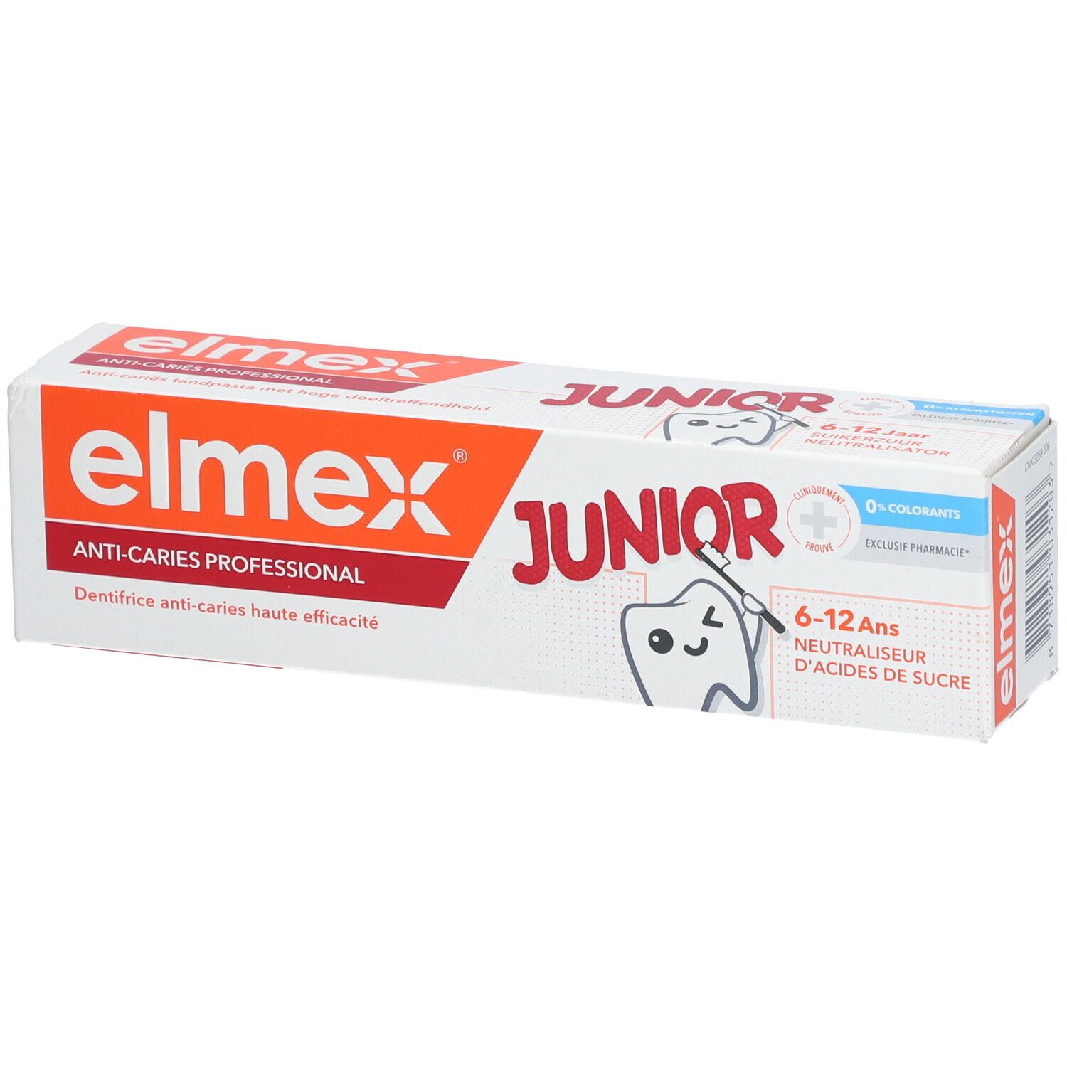 elmex® Anti-caries Professional Dentifrice junior 6-12 ans
