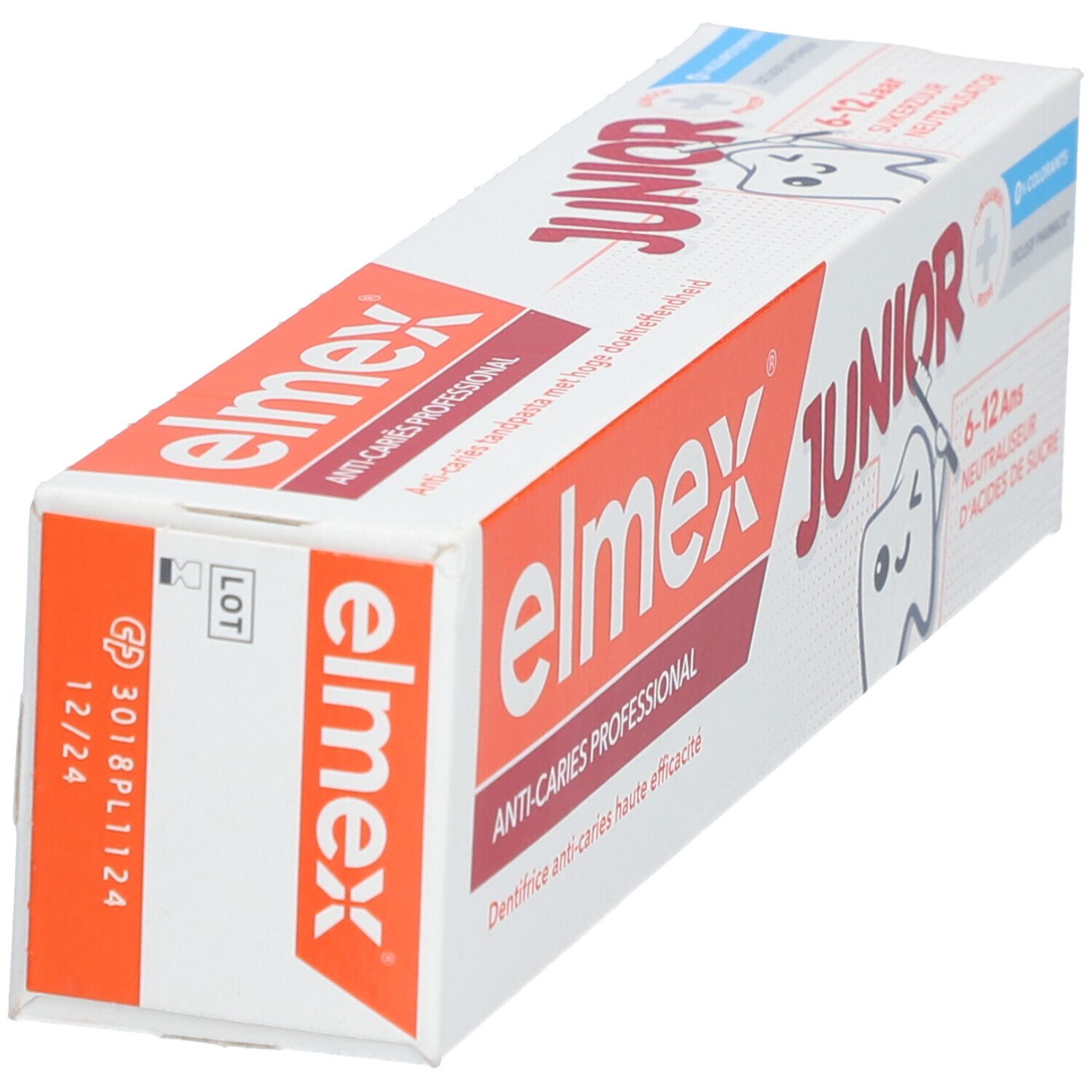 elmex® Anti-caries Professional Dentifrice junior 6-12 ans