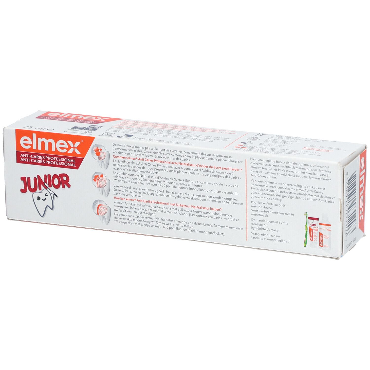 elmex® Anti-caries Professional Dentifrice junior 6-12 ans