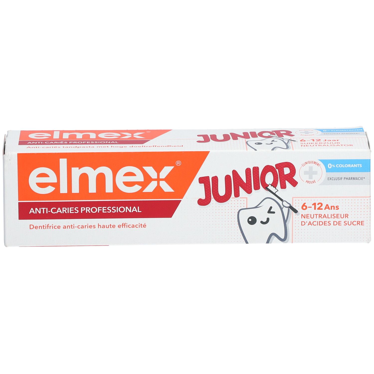 elmex® Anti-caries Professional Dentifrice junior 6-12 ans