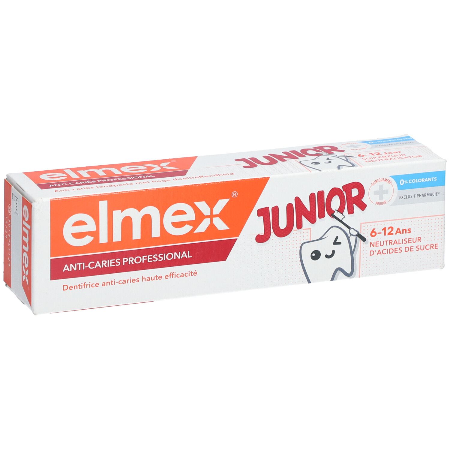 elmex® Anti-caries Professional Dentifrice junior 6-12 ans