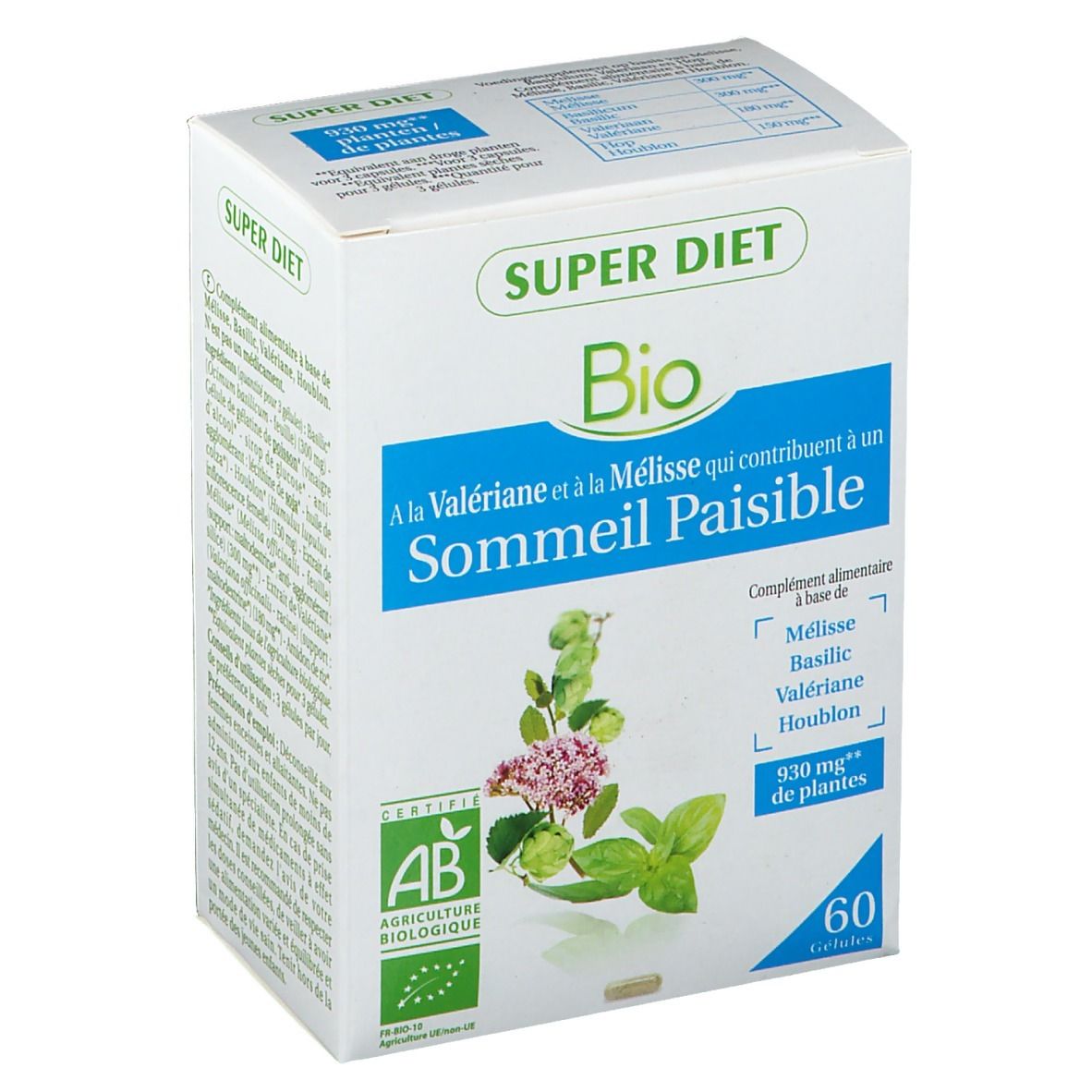 SUPER DIET Sommeil Paisible Bio