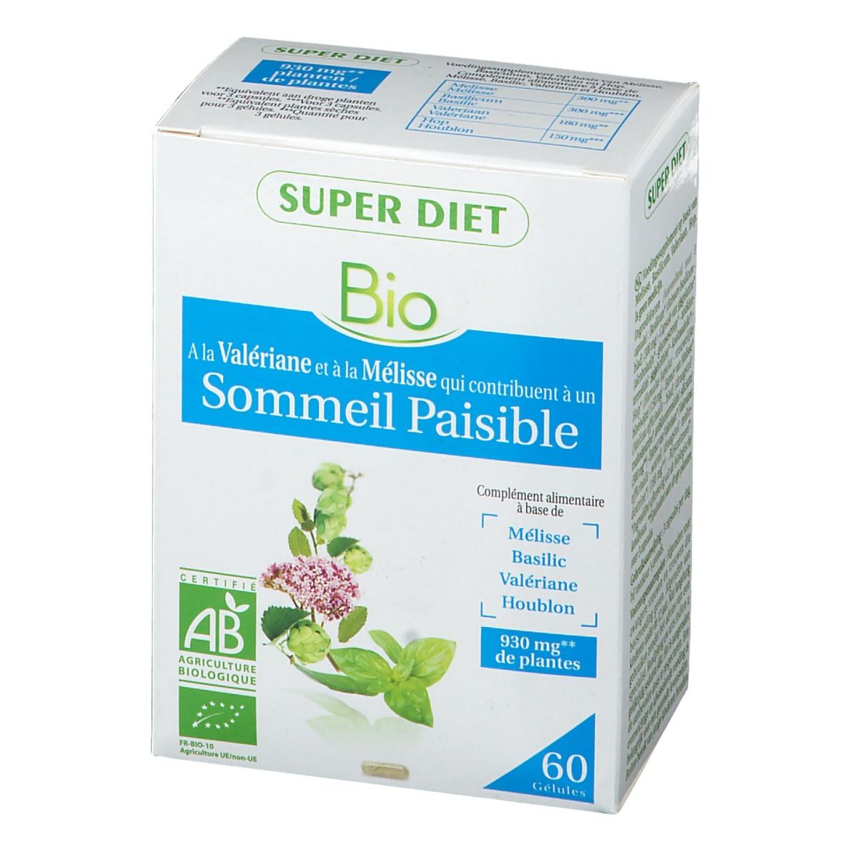 SUPER DIET Sommeil Paisible Bio