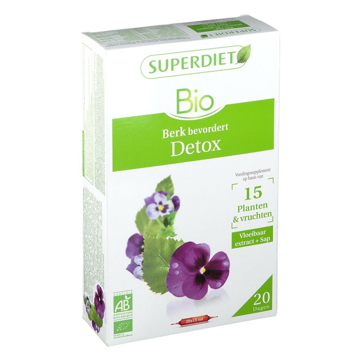 Super Diet Complex au bouleau Detox Bio